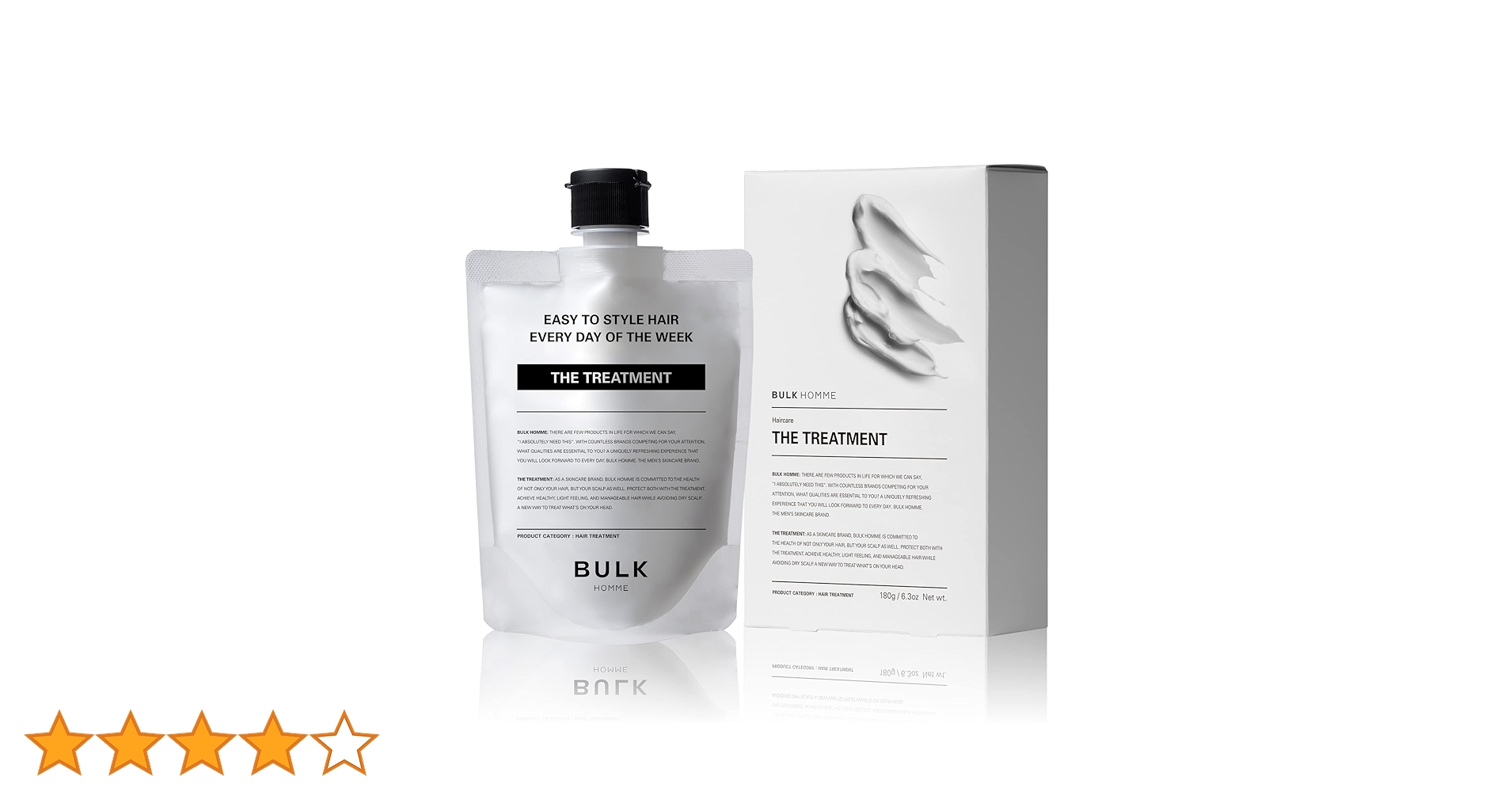 BULK HOMME THE TREATMENT 180g 9個 BULK HOMME THE TREATMENT 180g 9個 BULK HOMME バルク オム THE